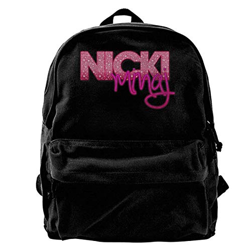 Yuanmeiju Mochila de Lona Nicki Minaj Mochila Gimnasio Senderismo Laptop Bolso de Hombro Mochila para Hombres Mujeres