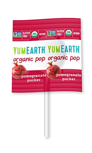 YumEarth Lata surtido de 50 piruletas ecológicas de 8 sabores Edición limitada 2020