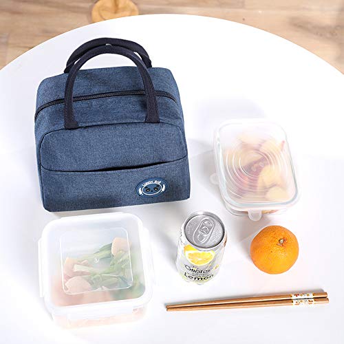 YumSur Bolsa del Almuerzo Bolso de Mano Impermeable Picnic Organizador del Almuerzo Titular de Almuerzo Contenedor de Almuerzo Térmicas para Llevar Almuerzo para Trabajo Oficina Playa Viaje