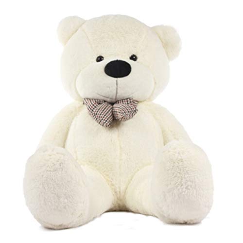 YunNasi Gigante Teddy Oso de Peluche Animal de Felpa Osito Suave Grande Blanco 120 cm