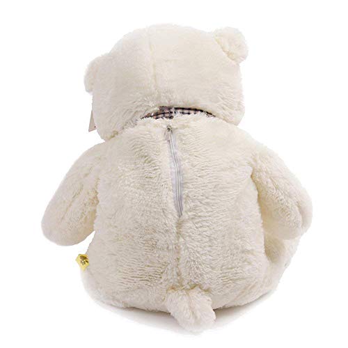 YunNasi Gigante Teddy Oso de Peluche Animal de Felpa Osito Suave Grande Blanco 120 cm