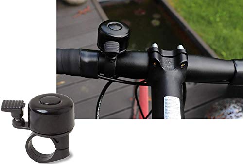 ZFYQ Pata de Cabra para Bicicleta, Aluminio Soporte Ajustable del Retroceso de Bici Caballete Bicicleta con Llave Hexagonal y Campana De Bicicleta