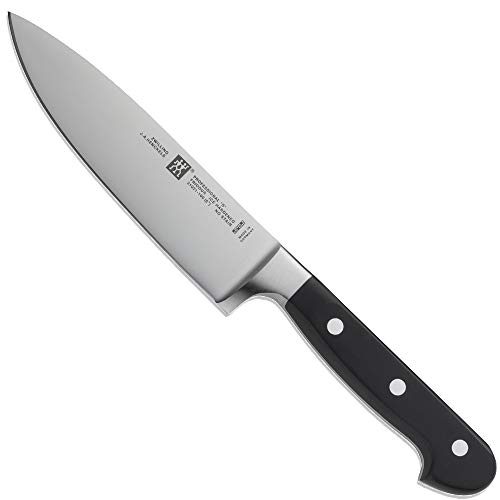 Zwilling Professional S - Cuchillo cebollero con Hoja forjada de una única Pieza Sigmaforge, Hoja endurecida al frío Friodur, 160 milímetros, Acero Inoxidable