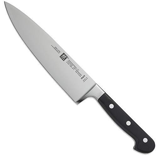 Zwilling Professional S - Cuchillo cebollero con Hoja forjada de una única Pieza Sigmaforge, Hoja endurecida al frío Friodur, 200 milímetros, Acero Inoxidable