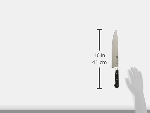 Zwilling Professional S - Cuchillo cebollero con Hoja forjada de una única Pieza Sigmaforge, Hoja endurecida al frío Friodur, 260 milímetros, Acero Inoxidable