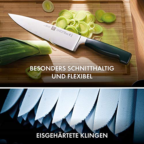 Zwilling Vier Sterne Cuchillo, Acero, Blanco