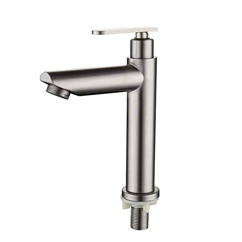 ZXL Equipamiento de baño Estilo Americano Grifo de Lavabo de Titanio para hostelería Todas Las medallas de Bronce Grifo Monomando Control Doble Grifo frío y Caliente Lavabo en el baño