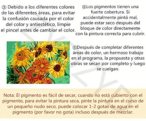 ZYDZYD Merengue Tomate Crema Queso Especias Albahaca Queso,50X70cm Kit de Pintura al óleo para Bricolaje Regalo para Adultos y niños