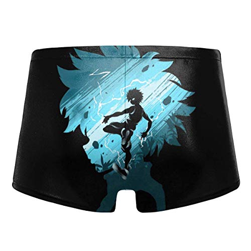 ZYWL Killua Zoldyck Lightning Assasin Cool Traje de baño para Hombre Bóxer básico Traje de baño