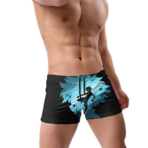 ZYWL Killua Zoldyck Lightning Assasin Cool Traje de baño para Hombre Bóxer básico Traje de baño