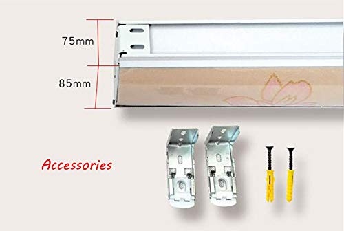 ZZRSin Parada Cebra Rodillo Persianas/Combi Ciegos Cortina Cubra, de Doble Capa, Sheer o de privacidad, for la Cocina/Dormitorio/Sala de Estar/Oficina (Size : 100x210cm)