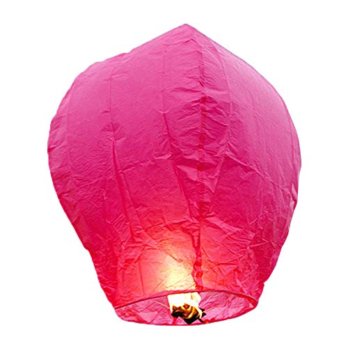 10 pcs Cielo Lanterns colores mixtos farolillos chinos voladores, Mini sky lantern globo de aire caliente, papel de arroz no inflamable seguro, Cielo Linternas más mágico que fuego pirotécnicos