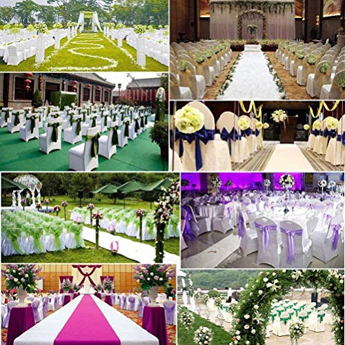 10 Piezas Extensible Spandex Cubierta Plegable De La Silla Fiesta De Bodas Fundas De Silla For Comedor Restaurante Catering para Banquetes Ceremonia I 10 Pcs