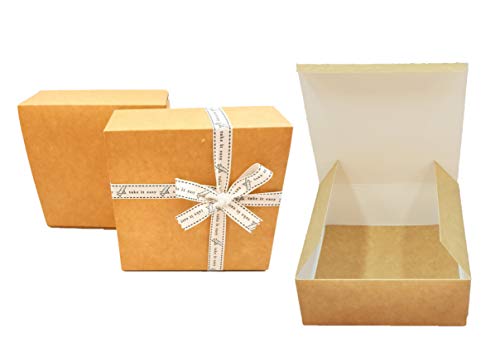 10 x cajas de regalo autoensamblables (D) perfecto para presentación regalo, artículos de aseo, bombones, pasteles, galletas, comida seca, cerámica, dulces etc