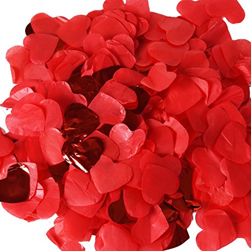 10 x confeti XXL corazón 50 cm 51 farmacocinéticos