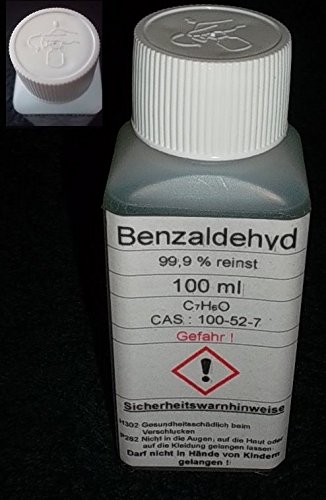 100 ml de benzaldehído 99,9 % aroma de almendra amargada.