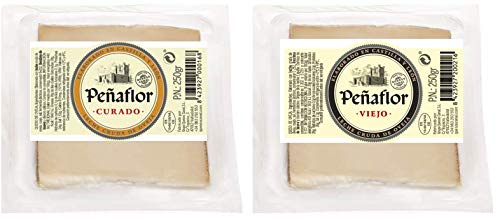 12 CUÑAS DE QUESO PEÑAFLOR: 6 DE VIEJO Y 6 DE Curado (12x250gr)