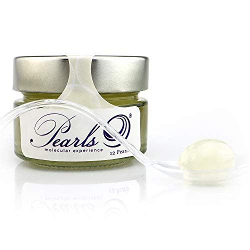 12 Pearls Ron Vainilla & Coco - Esferificaciones Premium listas para consumir (12 unidades). La vanguardia de la Gastronomía Gourmet en su mesa, la Coctelería Molecular. Productos Gourmet 2.0.