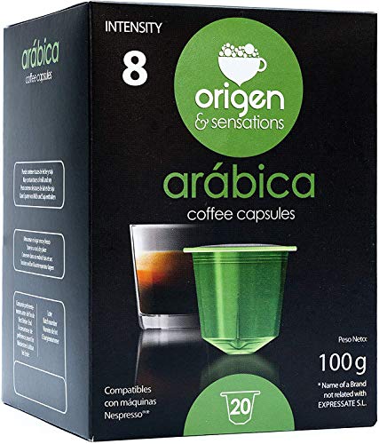 120 Cápsulas Nespresso Surtido Compatibles con Máquinas Nespresso - 40 Extra Intense, 20 Ristretto, 20 Intense, 20 Arabica, 20 Decaf