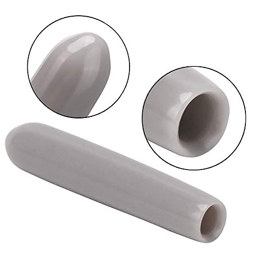 120 Piezas Tapas Para Estante Lavavajillas, Estante Para Lavavajillas Tapa Protectora, Gris PVC Cubierta Del Estante Para Lavaplatos, Protección Punta De Rack