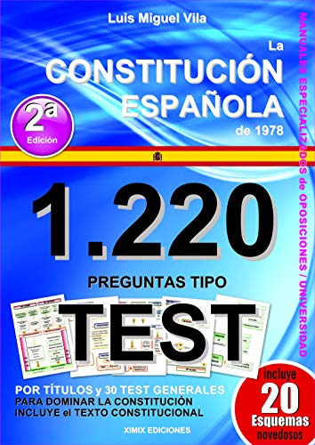 1220 Preguntas Tipo Test. Ley 39/2015 de Procedimiento Administrativo Común y Ley 40/2015 del Régimen Jurídico del Sector Público. 6ª Ed