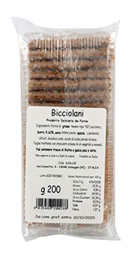 13 di Ilaria Galletas de Mantequilla Bicciolani - 4 Paquetes de 200gr Cada uno