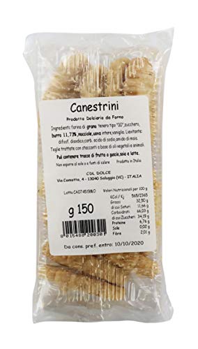 13 di Ilaria Galletas de Mantequilla Canestrini - 4 Paquetes de 150gr Cada uno