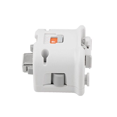 2 Adaptador Motion Plus del Sensor Externo para Nintendo Wii Remoto Controlador(Blanco_COOLEAD)