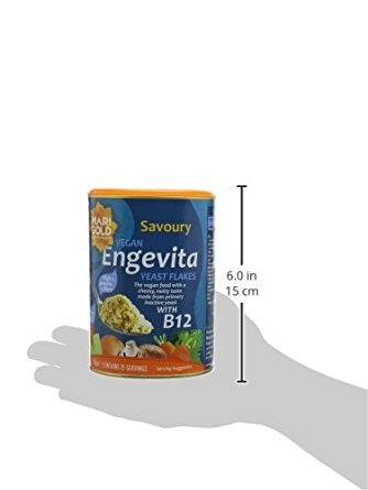 (2 Pack) – Marigold – engevita copos de levadura y B12 | 125 g | 2 Pack Bundle