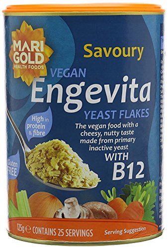 (2 Pack) – Marigold – engevita copos de levadura y B12 | 125 g | 2 Pack Bundle