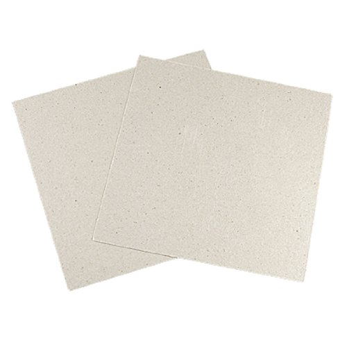 2 Pcs Reemplazo 12 x 12cm Mica Placas para Microonda Horno