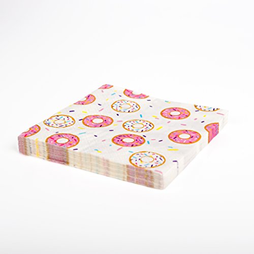 20 bonita Donut de – Servilletas de papel multicolor