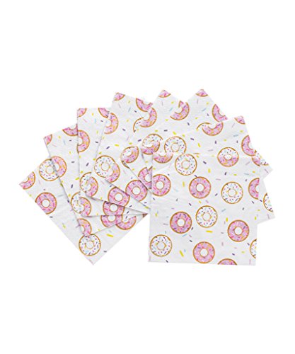 20 bonita Donut de – Servilletas de papel multicolor