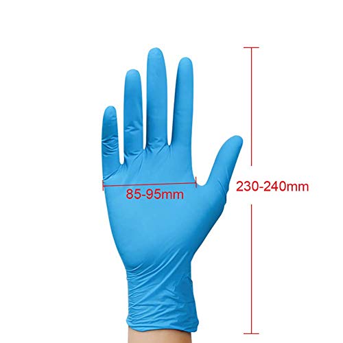 20 Piezas Guantes Utensilios de Cocina Mecánico Suministros para hostelería Piezas Desechables Gants Caucho Jetables