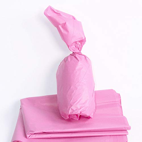 25 hojas de papel de seda de color rosa pastel, papel de seda sin ácidos, papel de seda artístico, papel de regalo, papel de seda para decoraciones