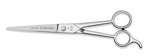 3 Claveles Ultra - Tijeras para el cabello de corte (7")