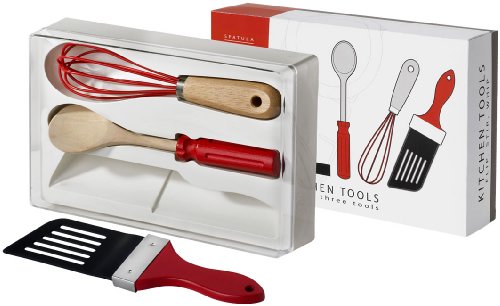 3 piezas de cocina Set de herramientas para verdadera Hombres en el bricolaje Look – Regalo Idea para cocinillas bajo los hombres de noTrash2003