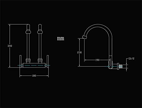 304 Tubo de acero inoxidable de doble pared del tubo universal grifo de la cocina de la fregona piscina verduras cuenca del Balcón de lavandería grifo de la bañera informe Este producto es un comercia