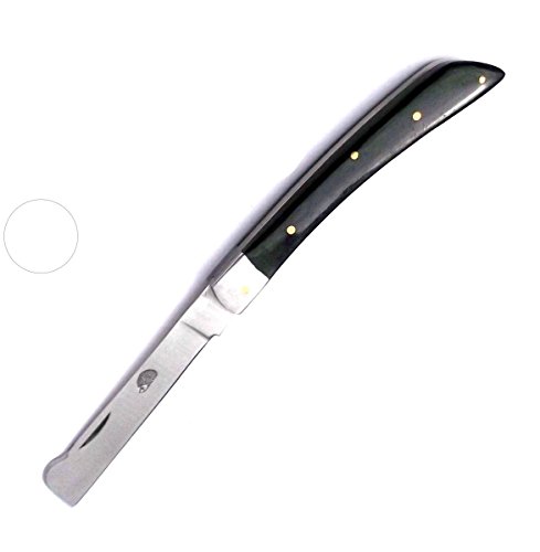 3635 Laguiole Bougna France. Black OX GREFFOIR - Cuchillo de caza (10 cm, longitud total)