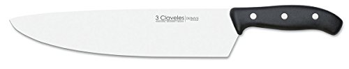 3Claveles Domvs - Cuchillo para cocinero de 25 cm, 10 pulgadas