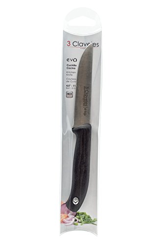 3Claveles Evo - Cuchillo de cocina, 11 cm, 4,5 pulgadas