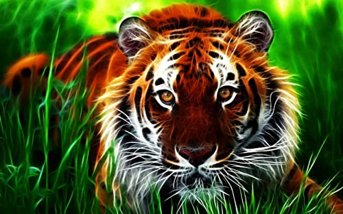 3D tigre juego