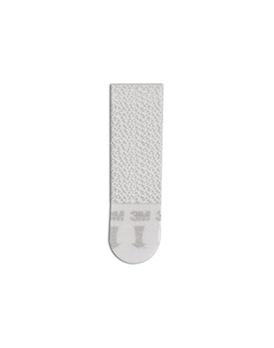 3M Command 17202 - Bandas adhesivas para colgar en la pared, 4 pares, color blanco