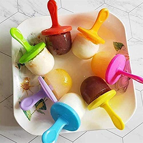 3T6B Molde de Helado, Reutilizable de Grado Alimenticio para el Hogar Silicona DIY Molde de Paleta, Herramienta de Pastel Hornear de Cocina PortáTil (Verde)