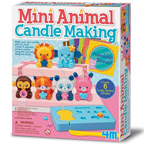 4M - Mini Animal Candle Making: Arte con Pintura (00-04681)