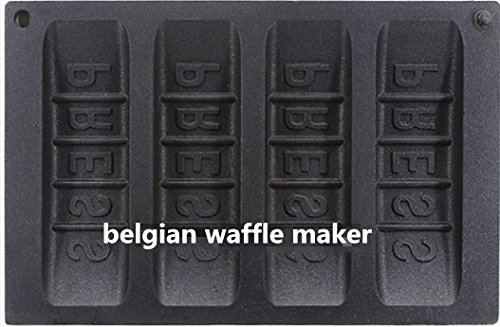 4pcs comercial belga máquina para hacer gofres Waffle máquina de hacer gofres Máquina de cono no-stick CE certificación 220 V – 240 V