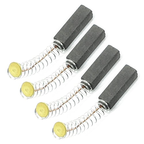 4pcs Taladro Eléctrico Motor de Escobillas con Spring Set 6 x 6 x 20mm