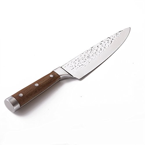 6 Piezas Set Cuchillos Cocina Profesional Cuchillos Japoneses 67 Capas Cuchillo Acero Damasco