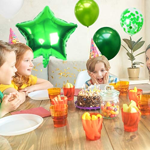 7 Globos de Cumpleaños, Globo 7 Año, Globo Numero 7, Decoracion Cumpleaños Niño, Globos Grandes Gigantes Helio Verde, Globos para Fiestas de Cumpleaños