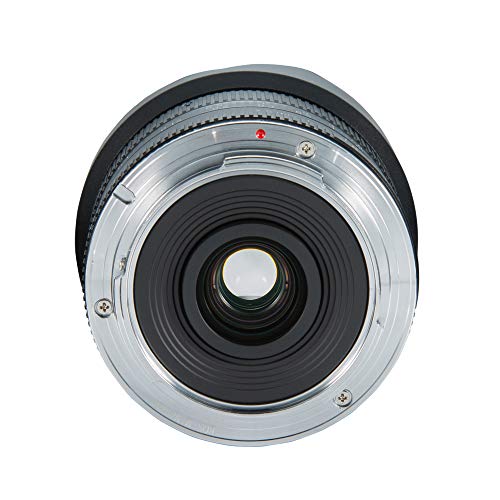 7artisans 7.5mm F2.8 APS-C Wide-Angle Fisheye Fixed Lens (Aspherical) for Compact Mirrorless Cameras Fuji FX Mount X-A1 X-A2 X-A2 X-A10 X-at X-T10 X-T20 X-Pro1 X-Pro2 X-E1-Black